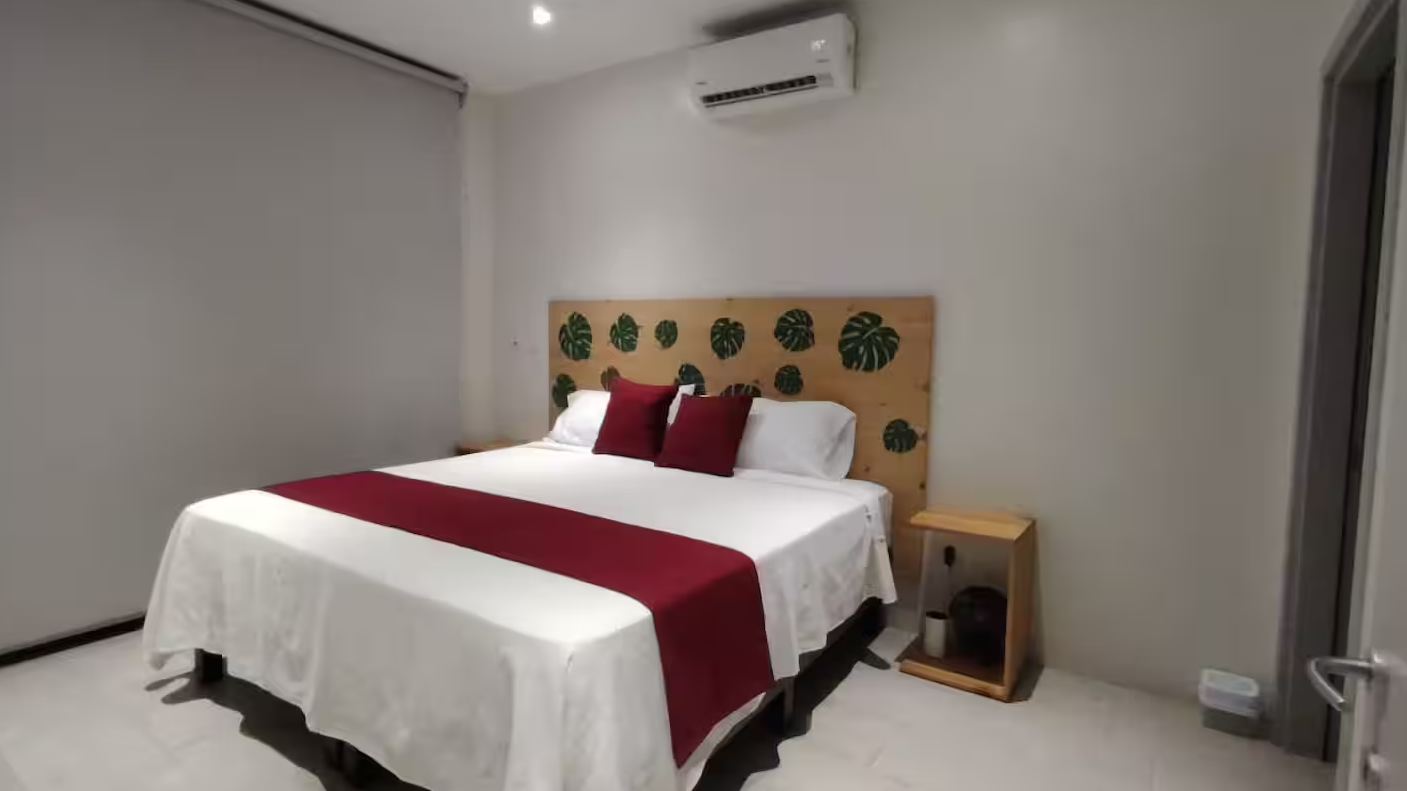 Dormitorio principal del apartamento